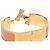 Hermès Bracciale Rigido Hermes Clic Clac PM Smaltato Rosa D'oro - vista 5