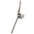 Collana con pendente a catena Chanel Coco Mark Argento - vista 5