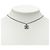 Collana con pendente a catena Chanel Coco Mark Argento - vista 6
