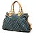 Borsa Louis Vuitton Monogram Denim Neo Cavie GM Blu - vista 2