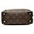 Borsa Louis Vuitton Monogram Petite Malle Souple Marrone - vista 3