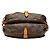 Borsa a tracolla Louis Vuitton Monogram Saumur 30 Marrone - vista 3