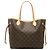 Bolso Tote Louis Vuitton Monogram Neverfull MM Castaño