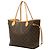 Bolso Tote Louis Vuitton Monogram Neverfull MM Castaño - vista 2