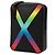 Louis Vuitton Taiga Rainbow Danube Messenger Bag Schwarz Mehrfarben - Ansicht 2
