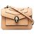 Bulgari Borsa a tracolla con catena Bvlgari Serpenti Forever Beige