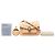 Bulgari Borsa a tracolla con catena Bvlgari Serpenti Forever Beige - vista 6