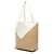 Bolso Tote Loewe Puzzlefold Medium Beige Crudo - vista 2