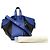 Loewe Anagram Hammock Small Handtasche Schwarz Blau - Ansicht 7