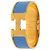 Hermès Bracciale Hermes Clic Clac H PM Blu D'oro - vista 4
