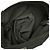 Sac bandoulière Prada avec plaque logo triangle Noir - vue 4
