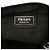Sac bandoulière Prada avec plaque logo triangle Noir - vue 5