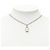 Hermès Collana con pendente Hermes Mini Maillon PM Beige D'oro - vista 5