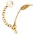 Bracciale Essential V Louis Vuitton D'oro - vista 5