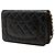 Borsa a tracolla con catena e portafoglio Chanel Matelassé Coco Mark Nero - vista 2