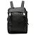 Zaino Prada con placca logo triangolo - Nylon nero