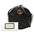 Borsa a tracolla con catena Gucci GG Marmont Nero - vista 7