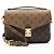Borsa a tracolla Louis Vuitton Reverse Monogram Pochette Metis Nero