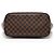 Borsa Tote Louis Vuitton Damier Ebene Neverfull MM Marrone - vista 4
