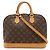 Louis Vuitton Alma Handtasche Braun