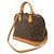 Louis Vuitton Alma Handtasche Braun - Ansicht 2