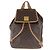 Céline Sac à dos Celine Macadam Marron