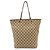 Gucci GG Canvas Tote Bag Braun Beige