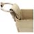 Borsa a spalla Balenciaga Giant Hip Marrone Beige - vista 4