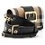 Borsa a tracolla Small Burberry House Check Madison Buckle Marrone Beige - vista 2