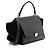 Céline Bolsa Trapeze Medium em couro de bezerro Celine Preto - vista 2