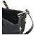 Borsa a tracolla Prada Tessuto con logo triangolare Nero - vista 6