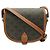 Céline Celine Triomphe Folco Schultertasche Medium Braun