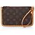 Louis Vuitton Monogram Canvas CarryAll PM Pochette Castaño