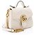 Mini borsa Top Handle GG Marmont in pelle matelassé Gucci Bianco - vista 2