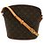 Louis Vuitton Monogram Drouot Schultertasche Braun