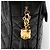 Chanel Vintage Camera Bag aus Lammleder mit Quaste Schwarz - Ansicht 10