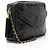 Chanel Vintage Camera Bag aus Lammleder mit Quaste Schwarz - Ansicht 2