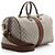 Gucci GG Supreme Savoy Medium Duffle Marrone Beige - vista 2