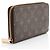 Louis Vuitton Monogram Canvas Zippy Wallet Braun - Ansicht 2