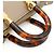 Borsa Fendi By The Way Mini Marrone Beige - vista 5
