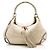 Bamboo Borsa Satchel Indy Large in pelle Guccissima e bambù Gucci Marrone Beige