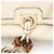 Bamboo Borsa Satchel Indy Large in pelle Guccissima e bambù Gucci Marrone Beige - vista 9