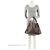 Borsa a tracolla Louis Vuitton Monogram Empreinte Artsy MM Marrone - vista 5