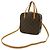 Sac à main Louis Vuitton Spontini Marron - vue 2