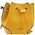 Borsa a tracolla con coulisse Gucci Diamante Giallo - vista 8