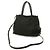 Prada Jacquard-Handtasche mit Schleifen-Logo Schwarz - Ansicht 2