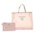 Tote Prada in mesh e paillettes Rosa