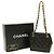 Borsa a tracolla Chanel Matelassé con catena Nero - vista 9