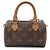 Louis Vuitton Mini Speedy Handbag Brown