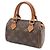 Louis Vuitton Mini Speedy Handbag Brown - view 2